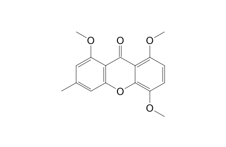 1,5,8-TRIMETHOXY-3-METHYLXANTHONE