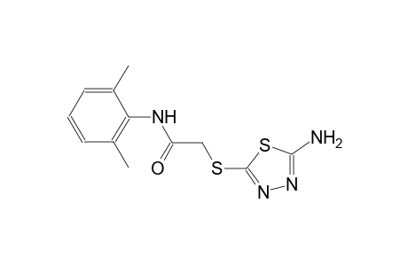 2-(5-Amino-[1,3,4]thiadiazol-2-ylsulfanyl)-N-(2,6-dimethyl-phenyl)-acetamide