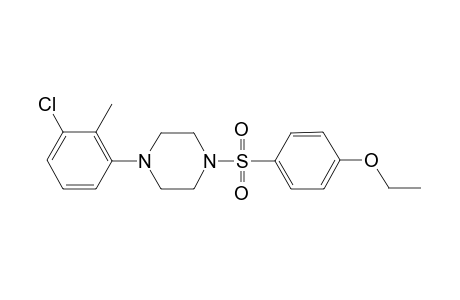 1-(3-Chloro-2-methylphenyl)-4-[(4-ethoxyphenyl)sulfonyl]piperazine