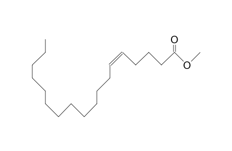 cis-5-Octadecenoic acid, methyl ester