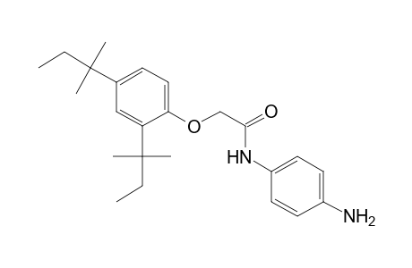 Acetamide, N-(4-aminophenyl)-2-[2,4-bis(1,1-dimethylpropyl)phenoxy]-