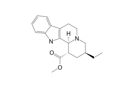 1-ALPHA-METHOXYCARBONYL-3-BETA-ETHYLINDOLO-[2,3-A]-QUINOLIZIDINE