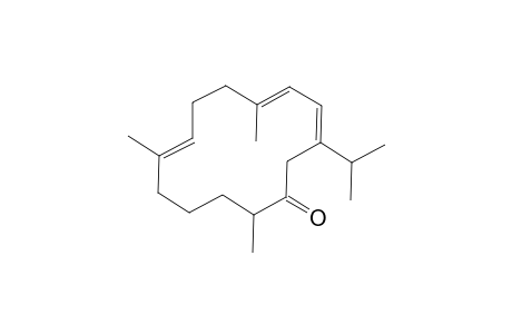 (1E,3E,11E)-Cembra-1,3,11-trien-6-one