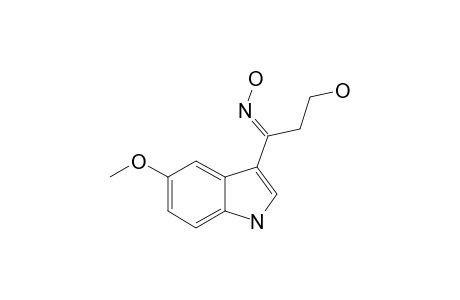 3-(5-METHOXY-1H-3-INDOLYL)-3-OXO-1-PROPANOL-OXIME