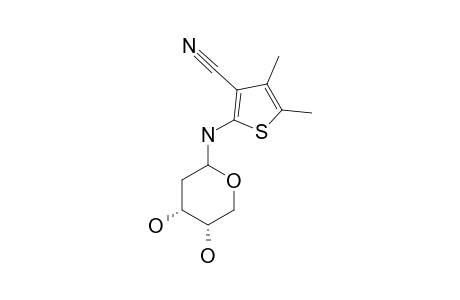 2-(2-DEOXY-D-ERYTHROPENTOPYRANOSYLAMINO)-4,5-DIMETHYLTHIOPHENE-3-CARBONITRILE