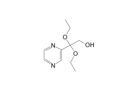 2,2-Diethoxy-2-(2-pyrazinyl)ethanol