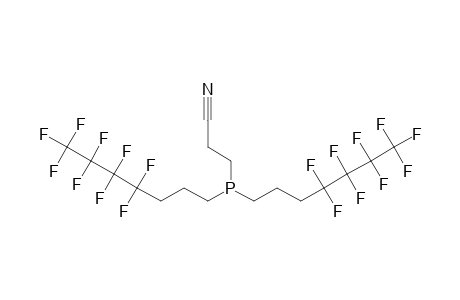 (R(F4)(CH2)3]2-(NC-CH2-CH2)P