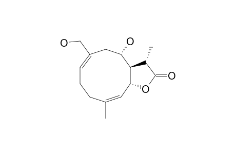 8-ALPHA,14-DIHYDROXYGERMACRA-1-(10)-E,4-E-DIEN-6-BETA,7-ALPHA,11-BETA-H-12,6-OLIDE