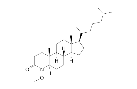 N-METHOXY-4-AZA-5-ALPHA-CHOLESTAN-3-ONE