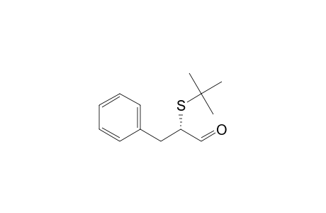 (S)-(-)-2-t-Butylthio-3-phenylpropanal