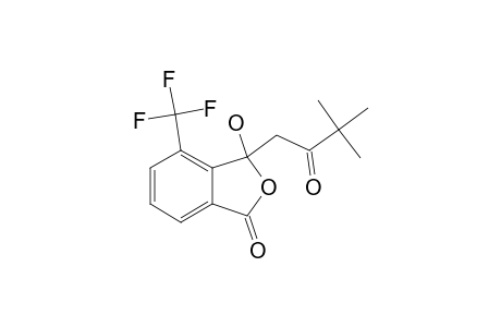 2-(1-HYDROXY-4,4-DIMETHYL-3-OXO-1-PENTENYL)-3-(TRIFLUOROMETHYL)-BENZOIC-ACID