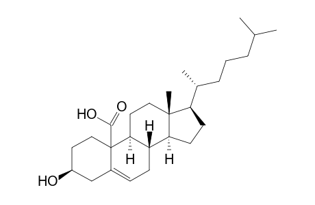 19-Carboxycholest-5(10)-en-3.beta.-ol