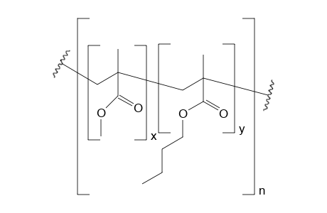 Copolymer methylmethacrylate-stat-butylmethacrylate