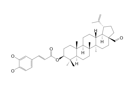 LUP-20(29)-EN-28-AL-3-BETA-YL-CAFFEATE;BETULINALDEHYDE-3-BETA-YL-CAFFEATE