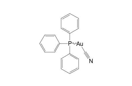 CYANO-[TRIPHENYLPHOSPHINE]-GOLD-(I)-COMPLEX