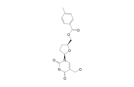 2',3'-DIDEOXY-5'-O-(4-METHYLBENZOYL)-5-HYDROXYMETHYLURIDINE