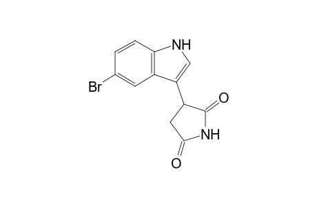 3-(5-bromanyl-1H-indol-3-yl)pyrrolidine-2,5-dione