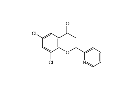 6,8-DICHLORO-2-(2-PYRIDYL)-4-CHROMANONE