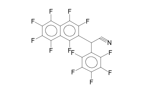 2-PERFLUORONAPHTHALENYL(PENTAFLUOROPHENYL)ACETONITRILE