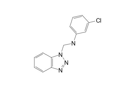 1-[(m-CHLOROANILINO)METHYL]-1H-BENZOTRIAZOLE