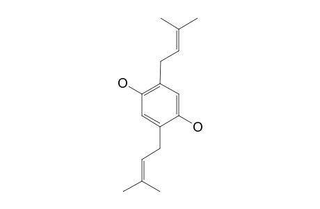 1,4-DIHYDROXY-2,5-DI-(3-METHYL-2-BUTEN-1-YL)-BENZENE