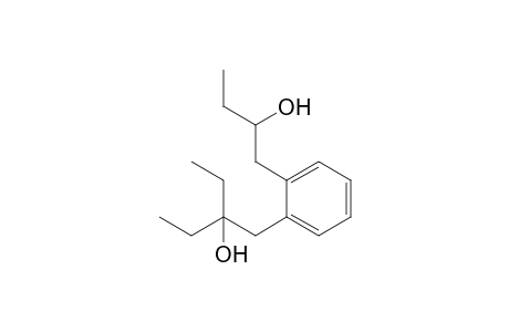 2-Ethyl-1-[2-(2-hydroxybutyl)phenyl]-2-butanol