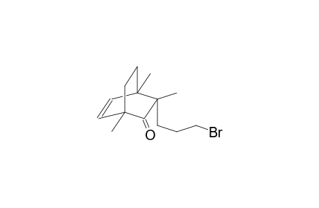 BICYCLO[2.2.2]OCT-5-EN-2-ONE, 3-(3-BROMOPROPYL)-1,3,4-TRIMETHYL-