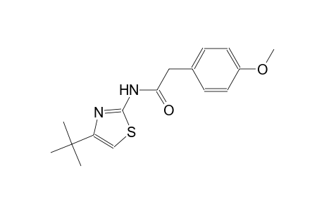 N-(4-tert-butyl-1,3-thiazol-2-yl)-2-(4-methoxyphenyl)acetamide