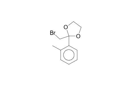 2-(Bromomethyl)-2-(2-methylphenyl)-1,3-dioxolane