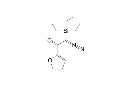 2-DIAZO-1-(2-FURYL)-2-TRIETHYLSILYLETHAN-1-ONE