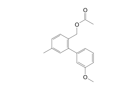 (5-Methyl-3'-methoxy-[1,1'-biphenyl]-2-yl)methyl acetate