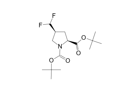 (2S,4S)-TERT.-BUTYL-N-TERT.-BUTOXYCARBNONYL-4-DIFLUOROMETHYLPROLINATE