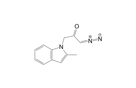 1-Diazo-3-(2-methylindolyl)-2-propanone