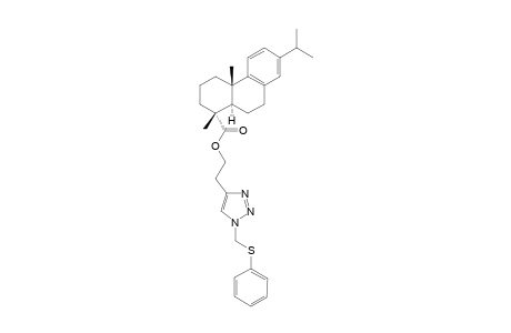 18-[2-[[(1-PHENYLTHIO)-METHYL]-1H-1,2,3-TRIAZOL-4-YL]-ETHYL]-8,11,13-ABIETATRIENOATE