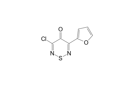 3-Chloro-5-(fur-2-yl)-4H-1,2,6-thiadiazin-4-one