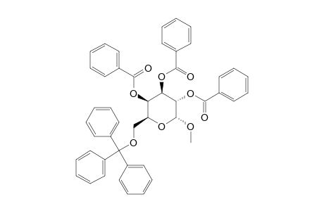 2,3,4-TRI-O-BENZOYL-6-O-TRITYL-ALPHA-D-GALACTOPYRANOSIDE