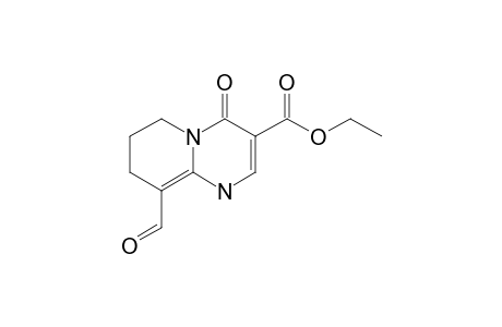 ETHYL-9-FORMYL-4-OXO-TETRAHYDRO-4H-PYRIDO-[1,2-A]-PYRIMIDINE-3-CARBOXYLATE