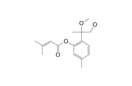 3-O-(3-METHYL-2-BUTENOYL)-8-METHOXY-9-HYDROXYTHYMOL