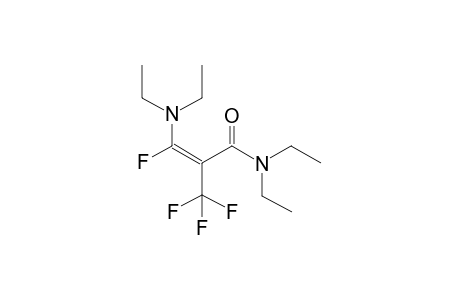 N,N-DIETHYL-ALPHA-TRIFLUOROMETHYL-BETA-DIETHYLAMINO-BETA-FLUOROACRYLAMIDE