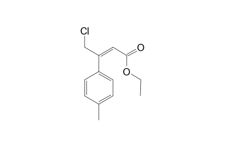 (E)-4-CHLORO-3-(4-METHYLPHENYL)-2-BUTENOIC-ACID-ETHYLESTER