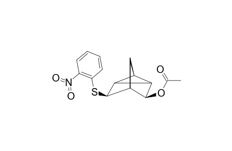 EXO-3-(2'-NITROPHENYLTHIO)-EXO-5-ACETOXY-TRICYCLO-[2.2.1.0(2,6)]-HEPTANE