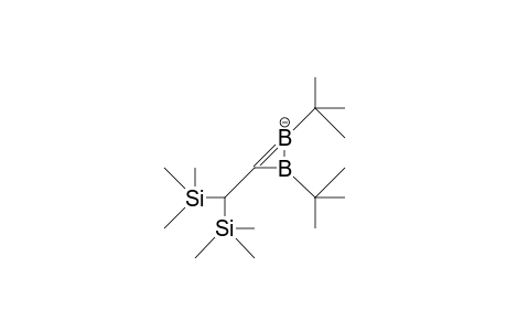 1,2-Di-tert-butyl-3-(bis[trimethylsilyl]methyl)-diboriranide