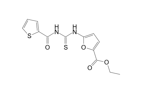 5-[3-(2-thenoyl)-2-thioureido]-2-furoic acid, ethyl ester