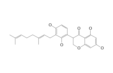 3'-GERANYL-5,7,2',4'-TETRAHYDROXY-ISOFLAVANONE