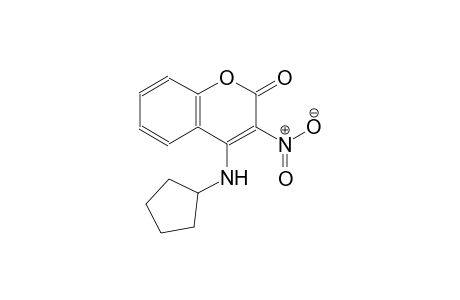 4-(cyclopentylamino)-3-nitro-2H-chromen-2-one