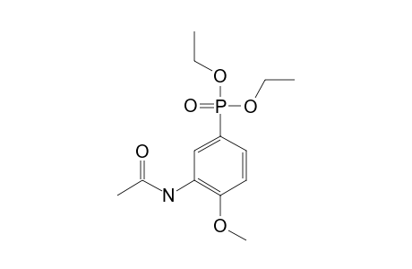 META-ACETAMINO-PARA-METHOXYPHENYL-PHOSPHONIC-ACID-DIETHYLESTER