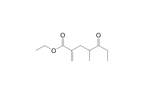 4-Methyl-2-methylen-5-oxoheptanoic acid-ethylester