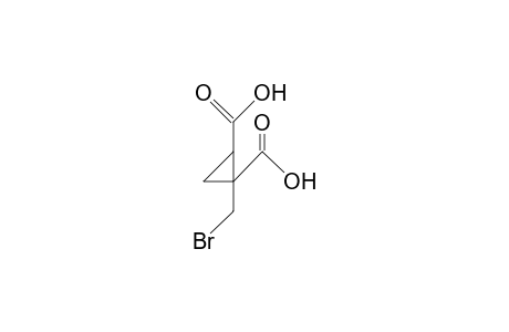 cis-1-Bromomethyl-cyclopropane-1,2-dicarboxylic acid