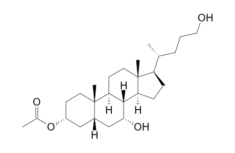 3.alpha.-(Acetoxy)-7.alpha.,24-dihydroxy-5.beta.-cholane