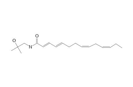 BUNGEANOOL;(2-E,4-E,8-Z,11-Z)-2'-HYDROXY-N-ISOBUTYL-2,4,8,11-TETRADECATETRAENAMIDE